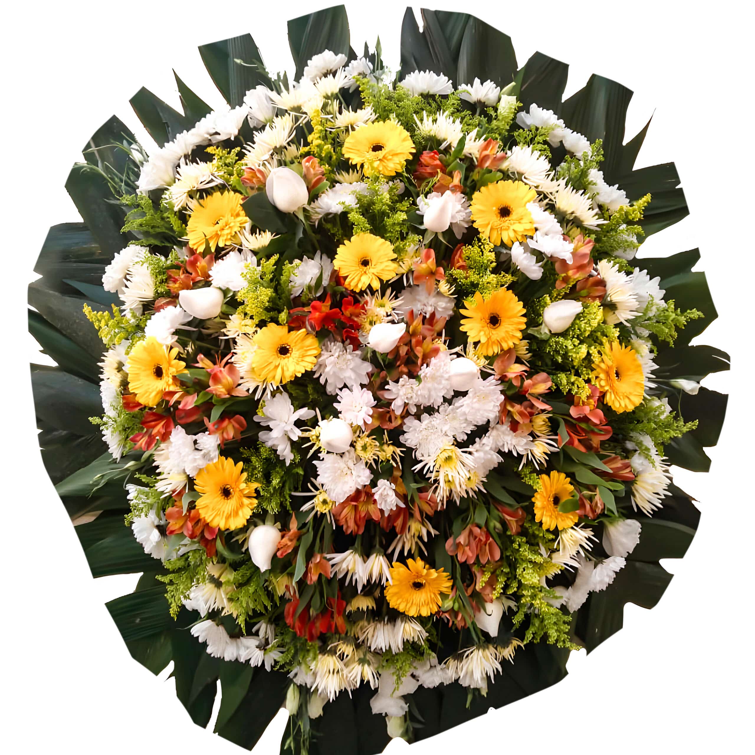 Coroa de Flores Ouro B